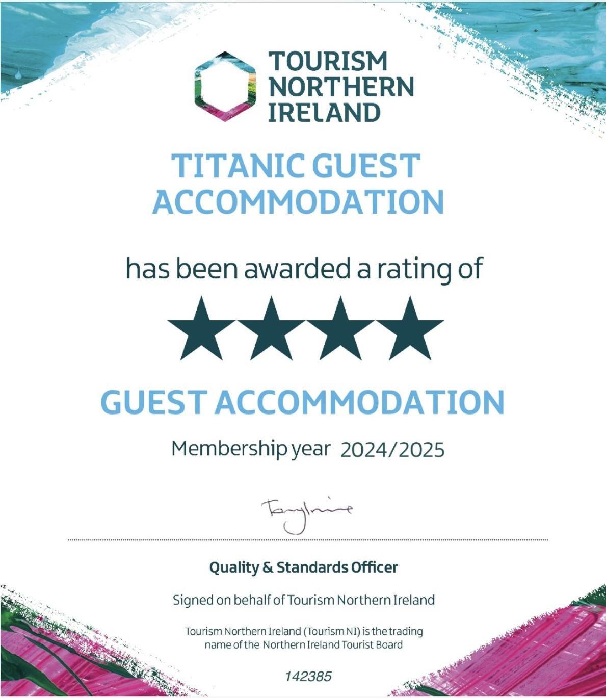 Titanic Guest Boutique, 4-Star Accommodation Belfast Exterior foto